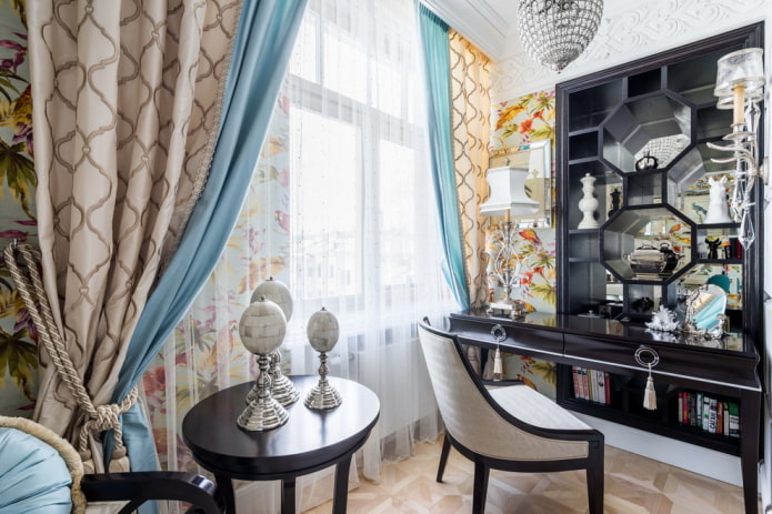 Double-layer curtains