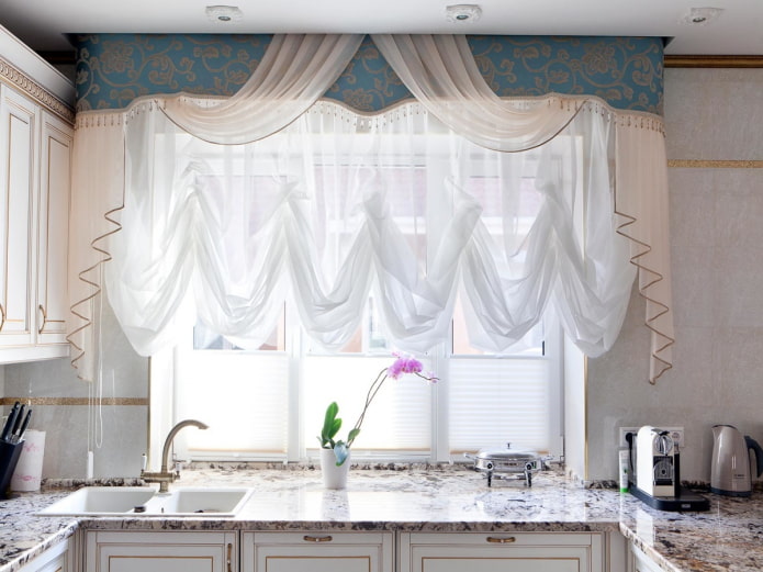 tulle curtains