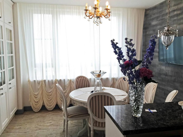 floor-length curtains