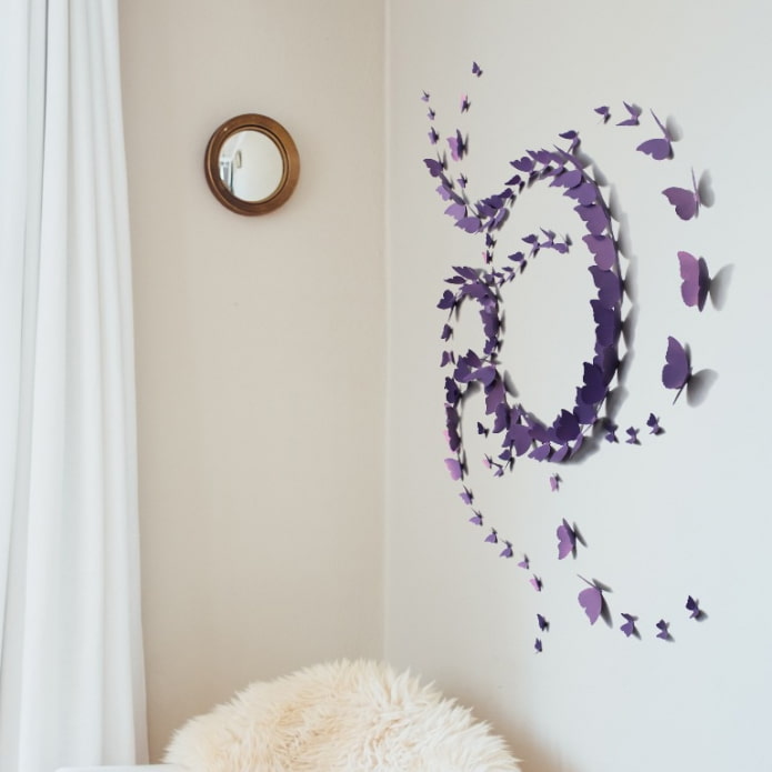 a whirlwind of butterflies