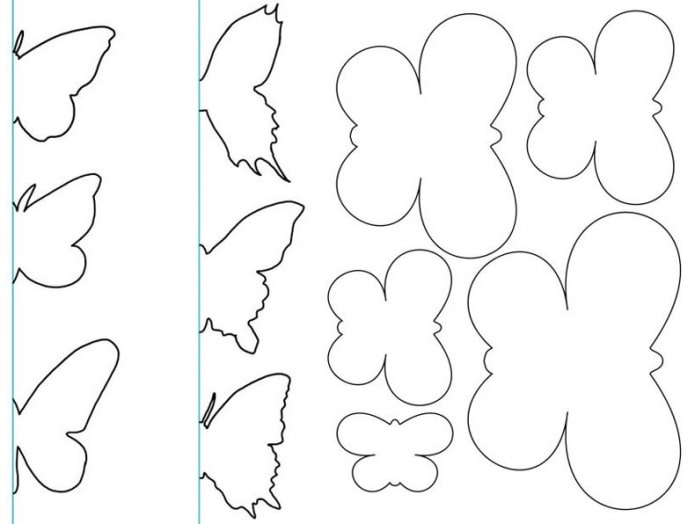 butterfly templates for decoration