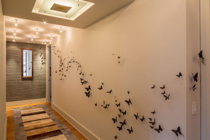 butterflies on the wall