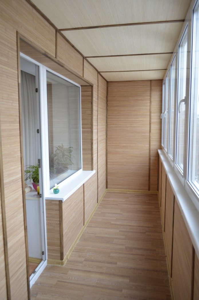bamboo balcony finishing