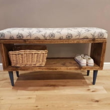 How to make a bench for the hallway yourself?-3