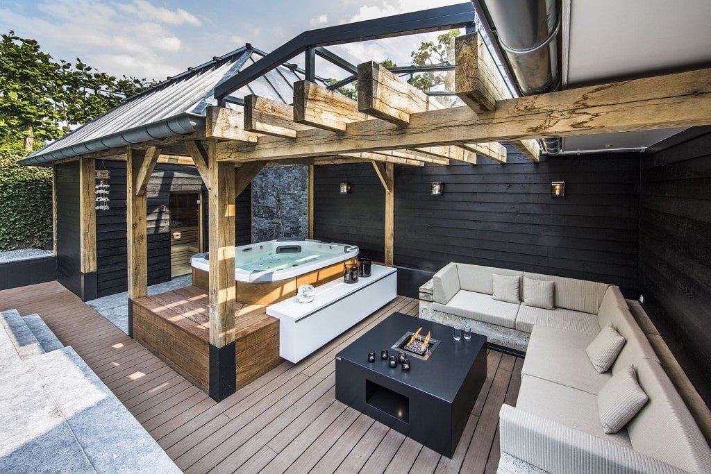 Large terrace