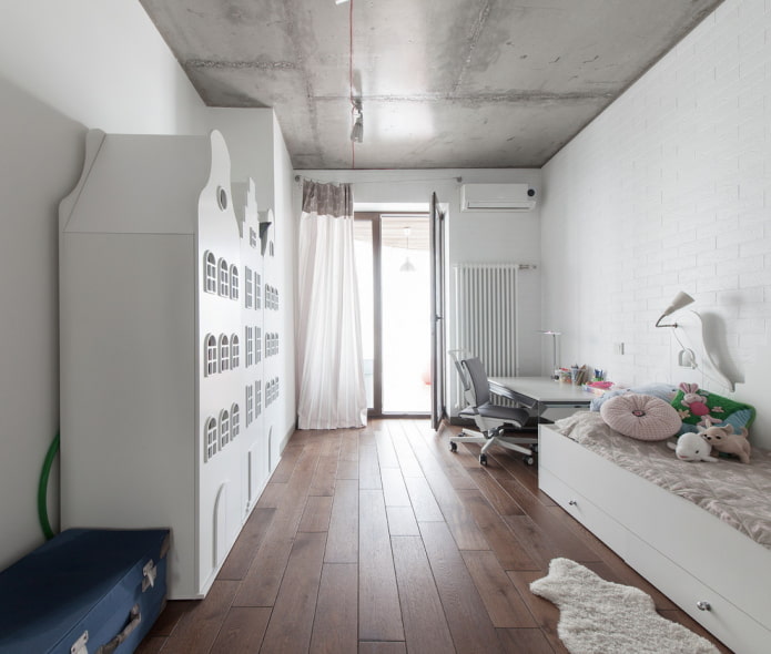 loft in the child's room