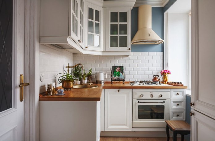 thermally modified wood countertop