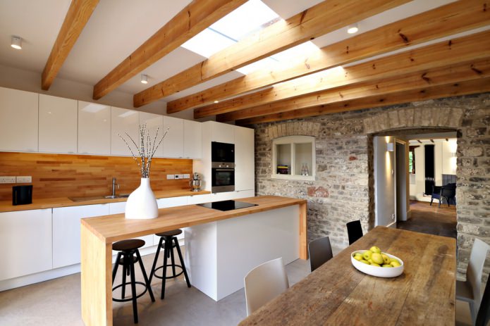 Island kitchen set