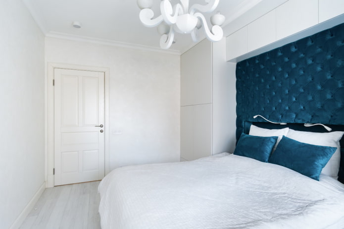 white doors and gray laminate
