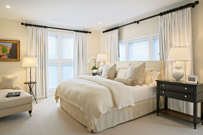 silk curtains