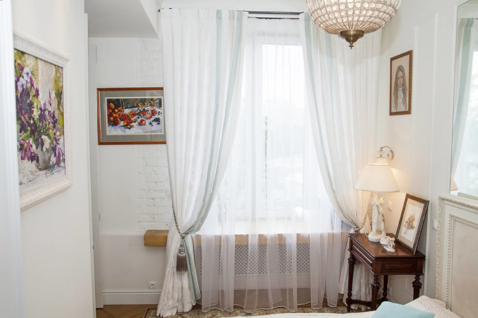 Tulle and curtain