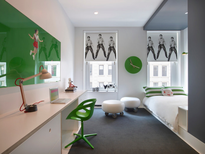 curtains with photo printing