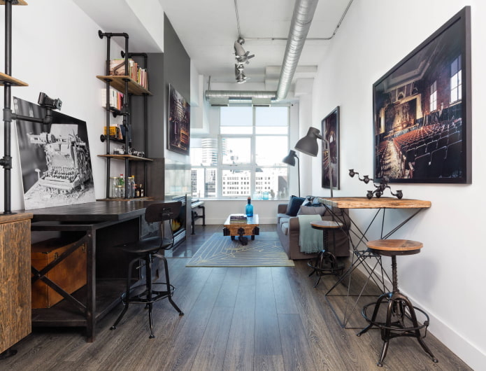 Loft living room