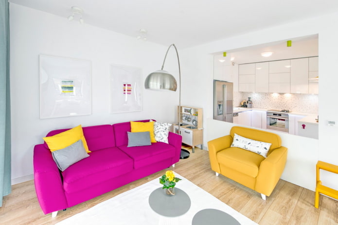Bright furniture