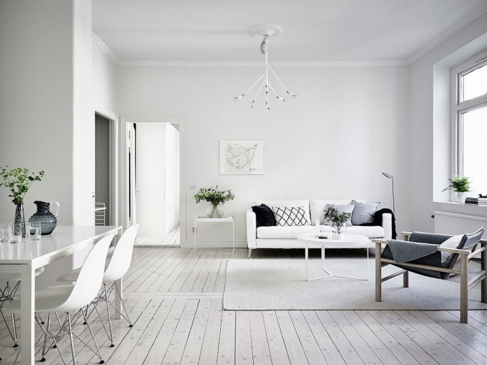 cold white in the interior