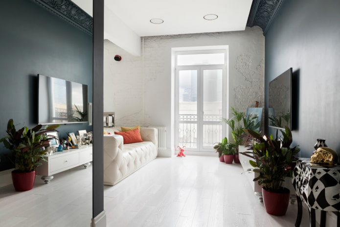 white rectangular laminate