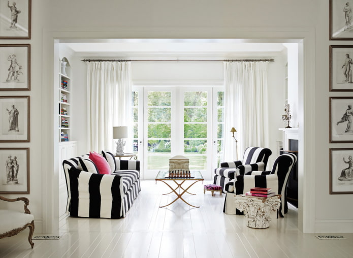 glossy floor