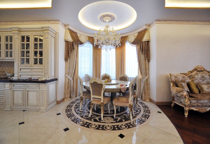 Round ceiling