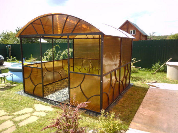 polycarbonate gazebo