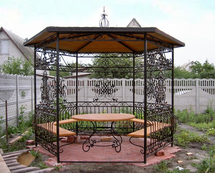 forged gazebo