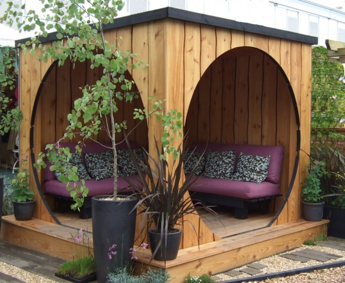 unusual garden gazebo