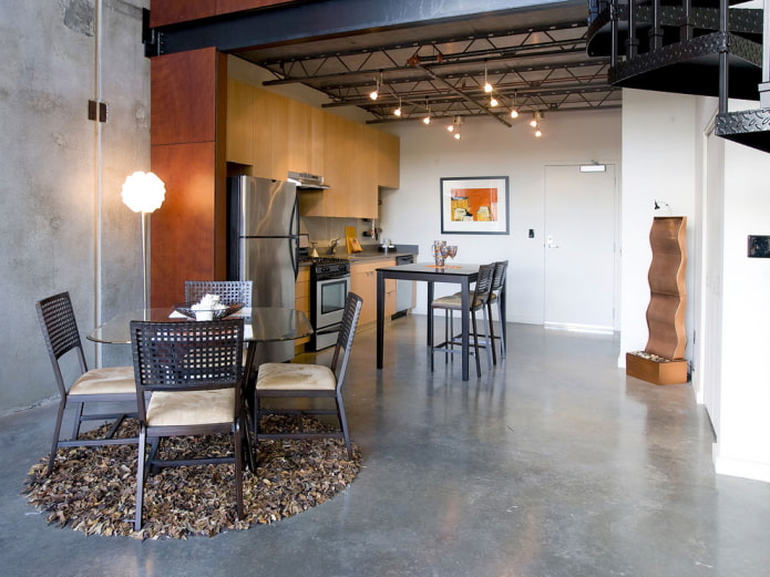 concrete floor