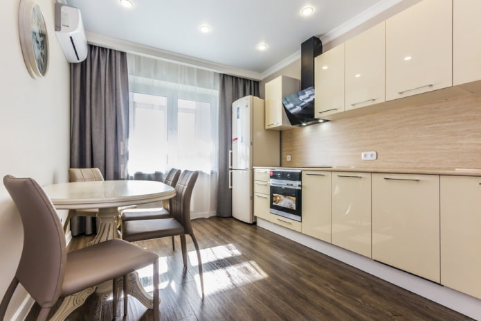 kitchen decoration in beige tones