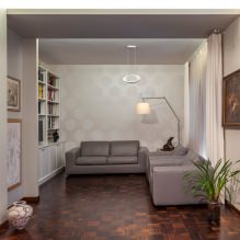 Beige wallpaper: design, combination, choice of curtains, 70+ photos in the interior-25