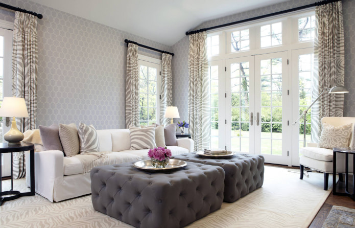 curtain patterns with panoramic windows