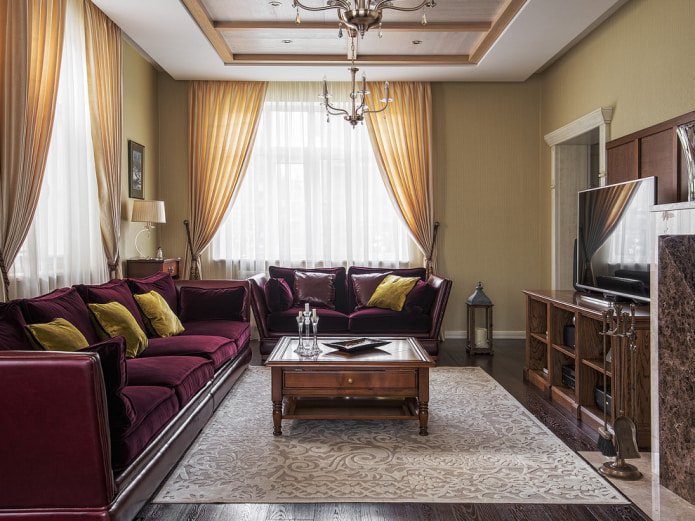 curtain tiebacks for the living room
