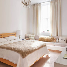 How do beige curtains look in the interior?-4
