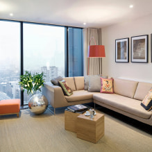 How do beige curtains look in the interior?-7