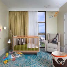 How do beige curtains look in the interior?-8