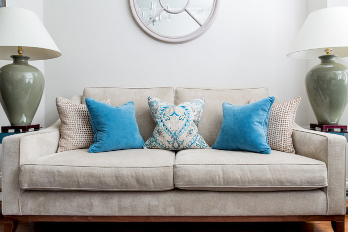 fabric sofa
