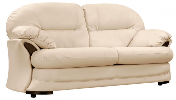 sofa with a folding mechanism