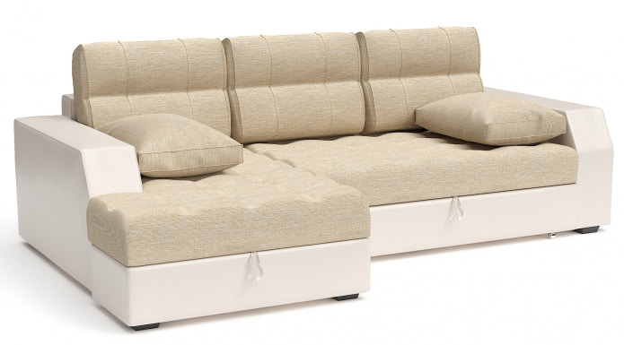 sofa with a dolphin mechanism