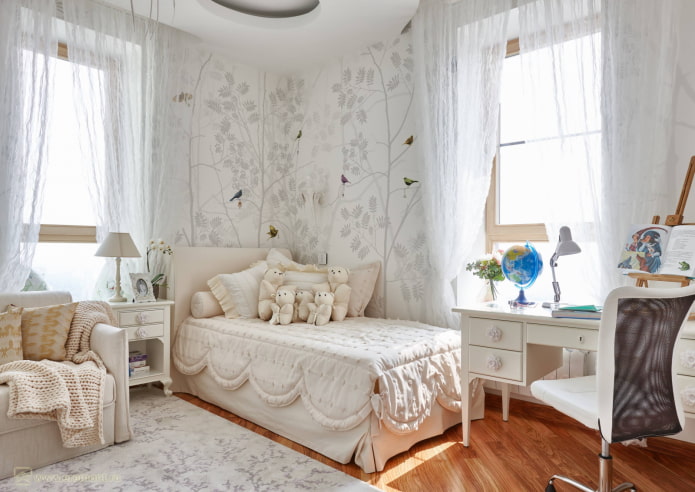 children's room in a classic style