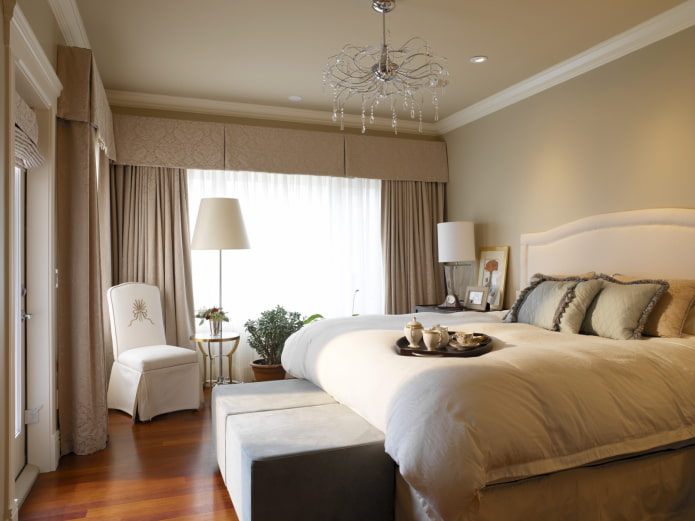 bedroom with a large bed