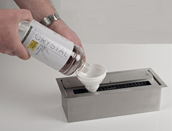 Fuel for a bio-fireplace