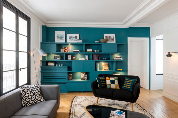 Living room in a modern style