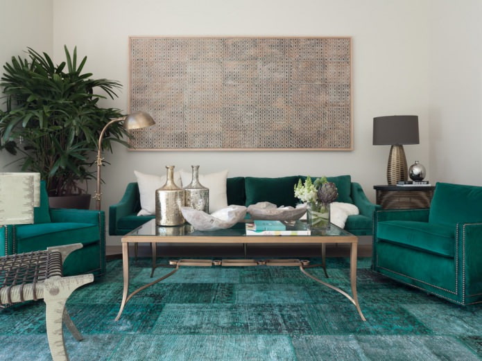 turquoise floor