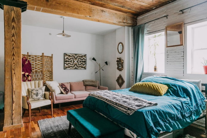 boho style wall decoration
