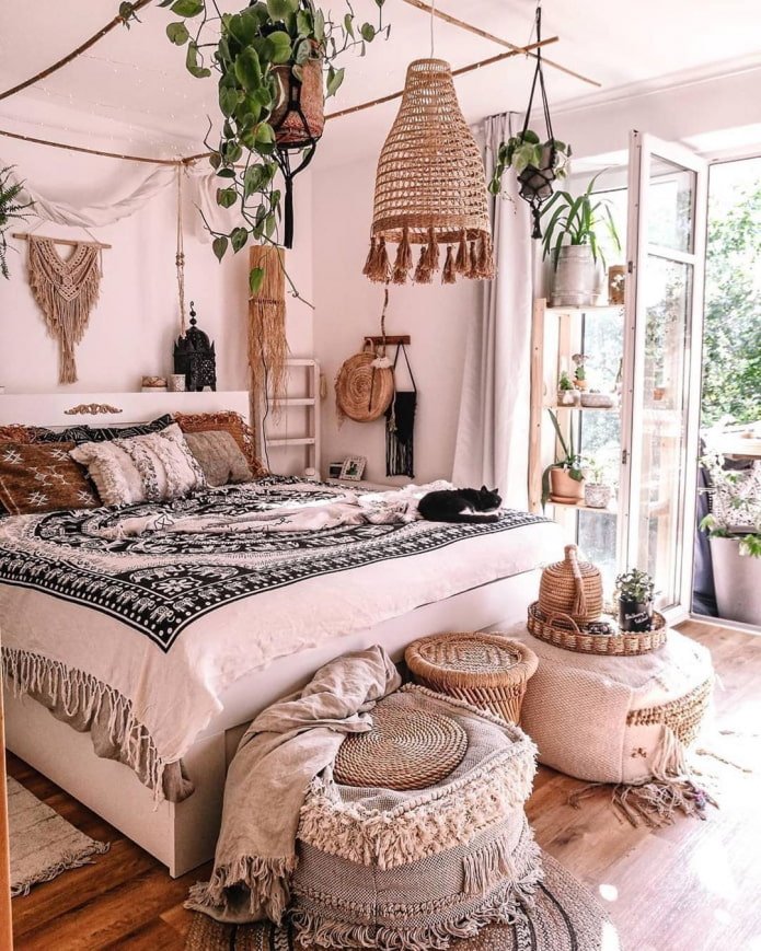 cozy pink bedroom