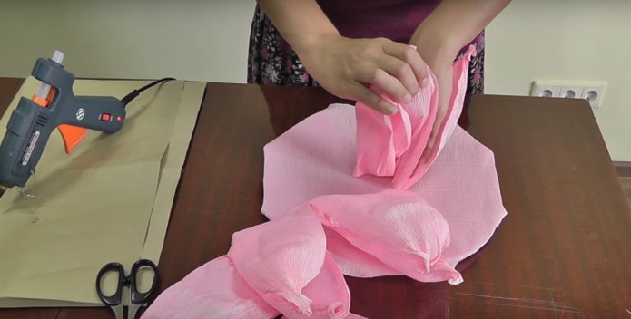 Gluing the petals