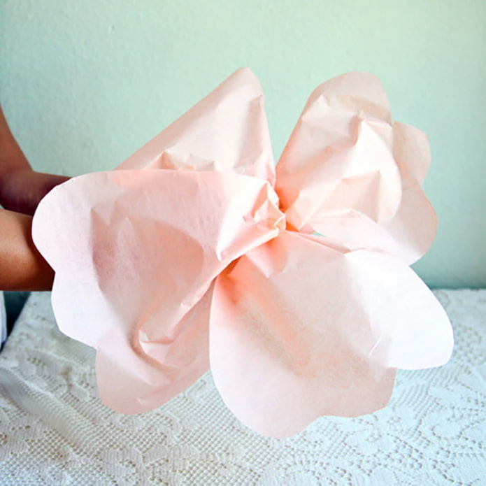 Collecting the flower