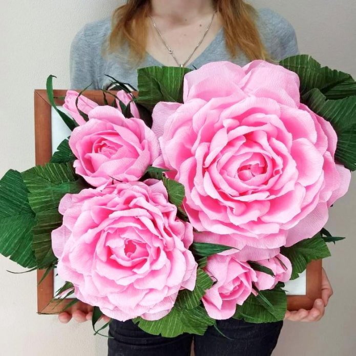 Peony panel