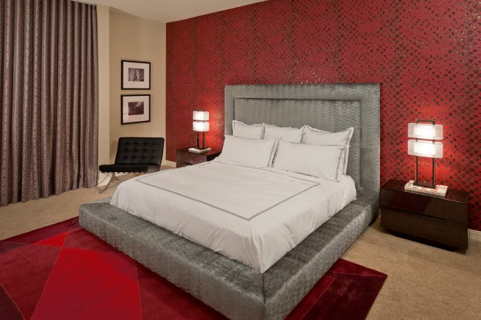 Non-woven leather wallpaper