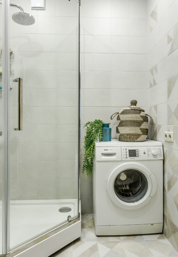 Decor in the bathroom