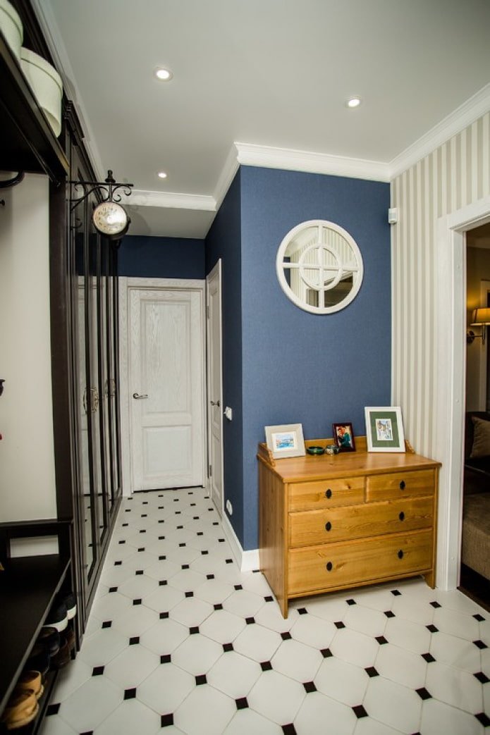 clock in the hallway