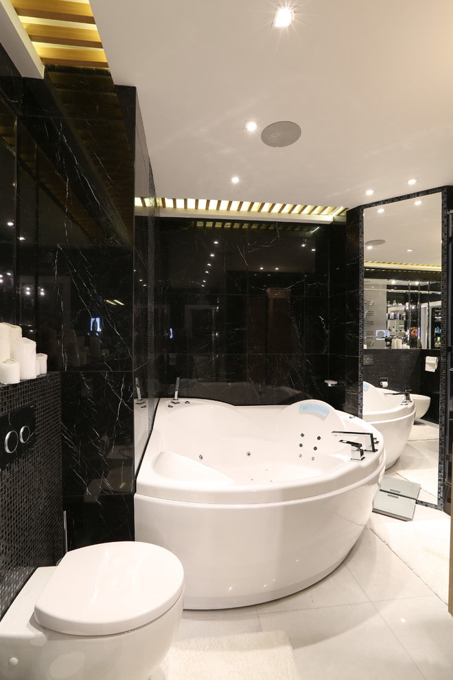 Glossy tiles